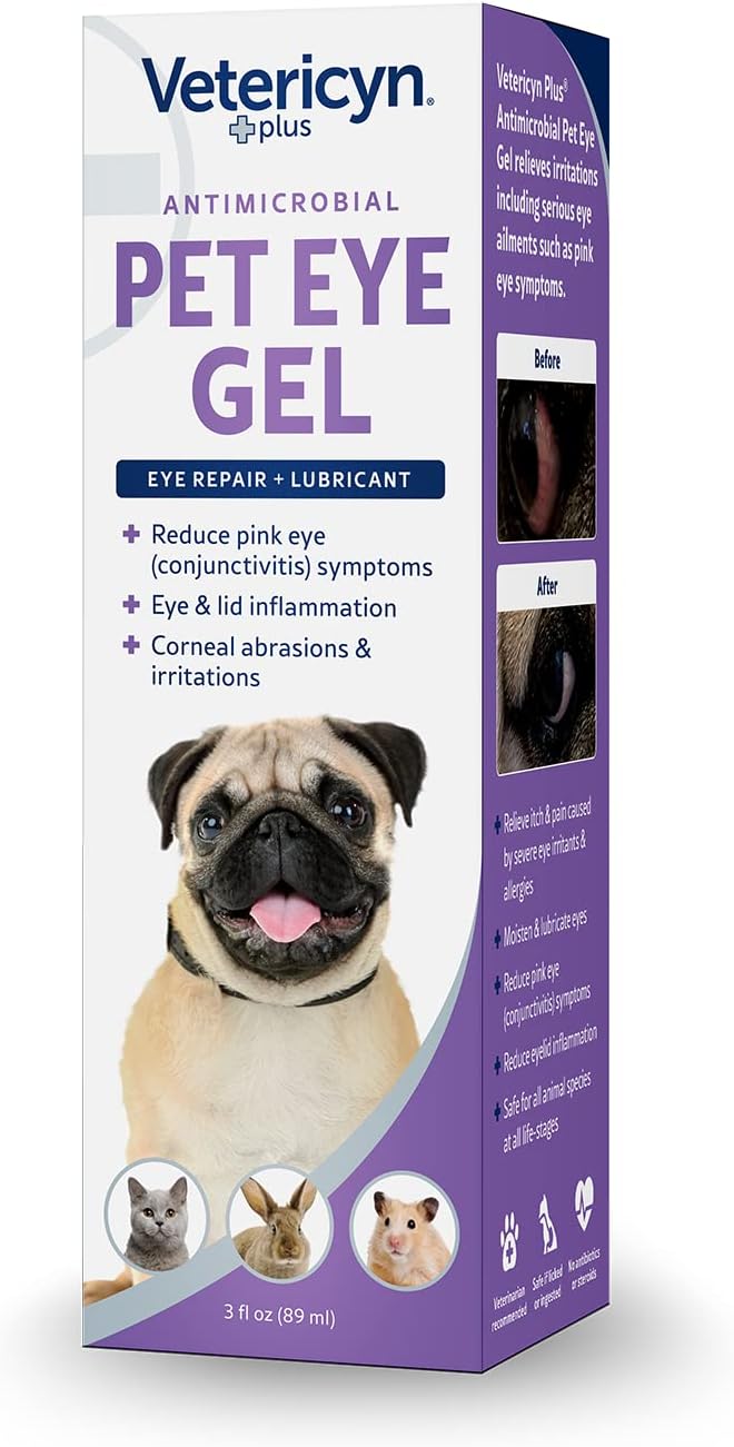 Vetericyn Plus Pet Eye Gel | Dog and Cat Eye Ointment Alternative to Lubricate and Relieve Eye Irritations and Abrasions, Reduce Symptoms of Pink Eye in Dogs and Cats. 3 ounces - Image 3